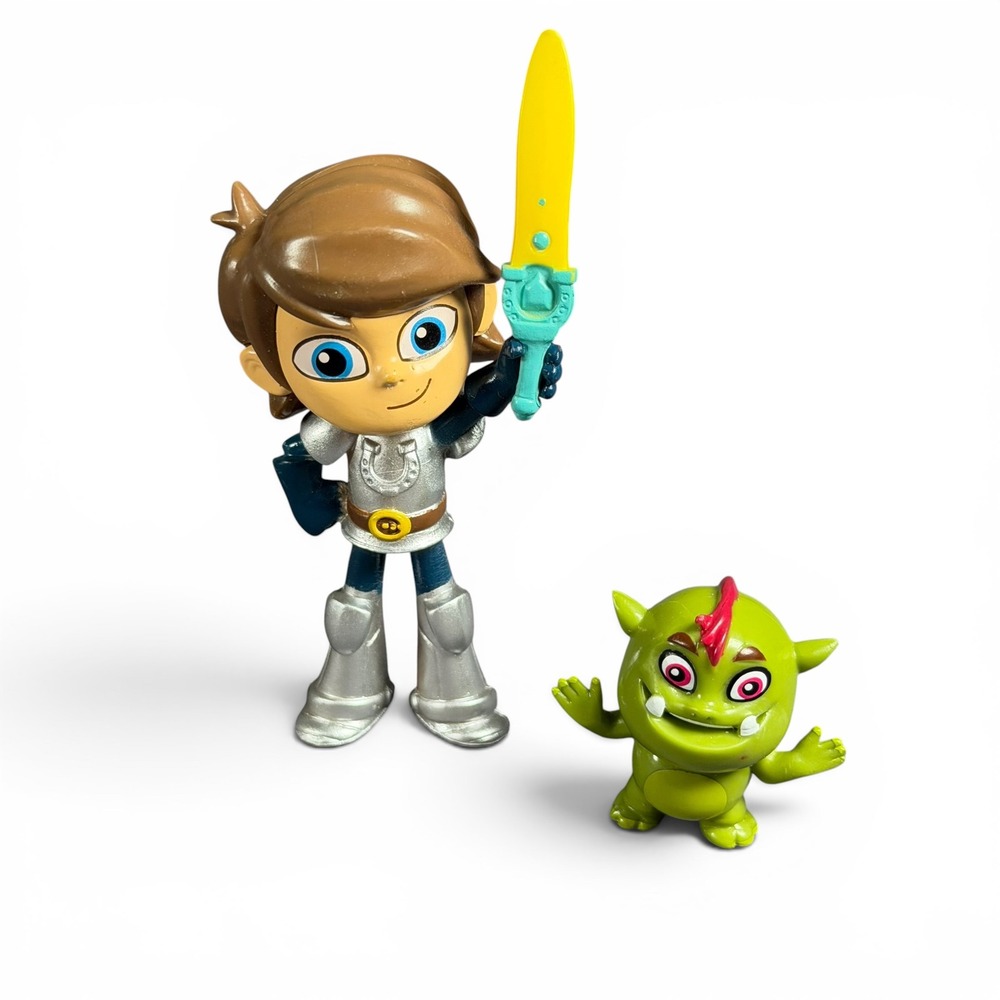 Nella the Princess Knight Sir Garrett and Clod Action Figure Set Viacomโ 2018